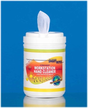 WorkStation Hand Cleaner - Citrus Scent, 100 ct., 6" x 9"